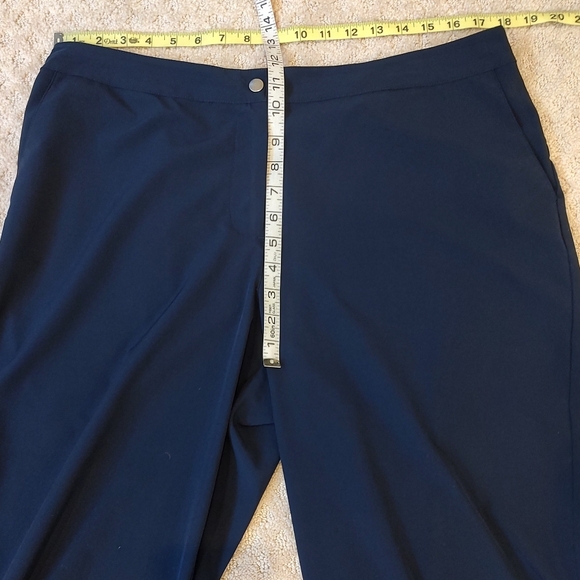 Chico's Zenergy Neema Navy Blue Pants Wrinkle-Resistant Large Regula… - Picture 10 of 11